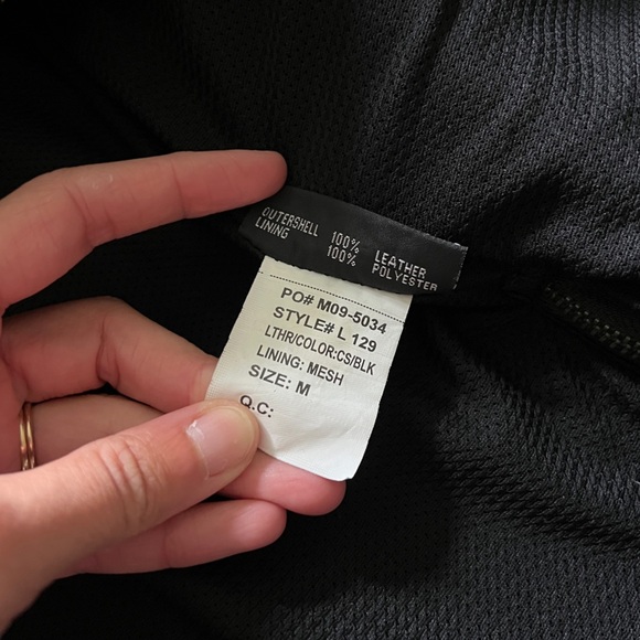 First Classics Black Leather Motorcycle Biker Jacket Women’s M Removable Lining - Picture 10 of 16